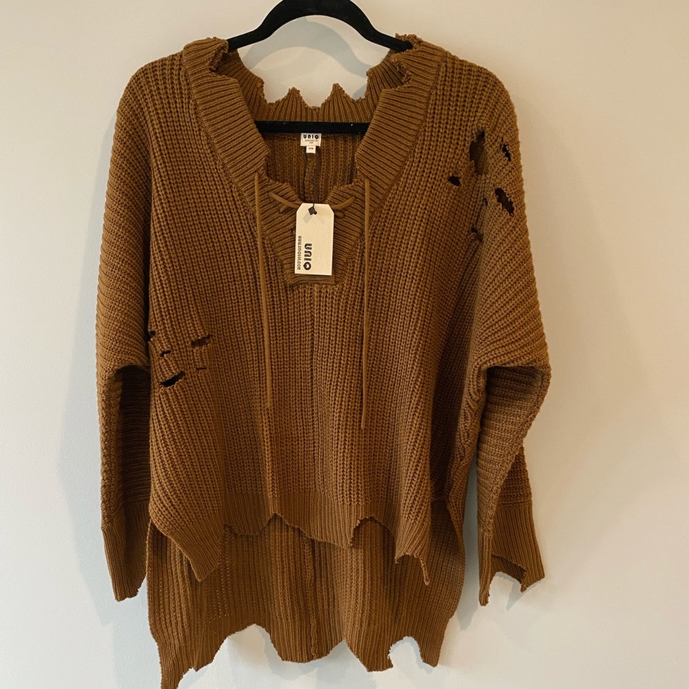 NWT!🙌 Retro freaking awesome sweater🔝🟤🙌💯😆